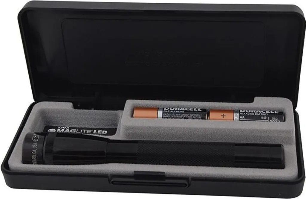 Maglite SP22017 Torcia LED AA Nera: L'Originale Americana con Scatola Regalo