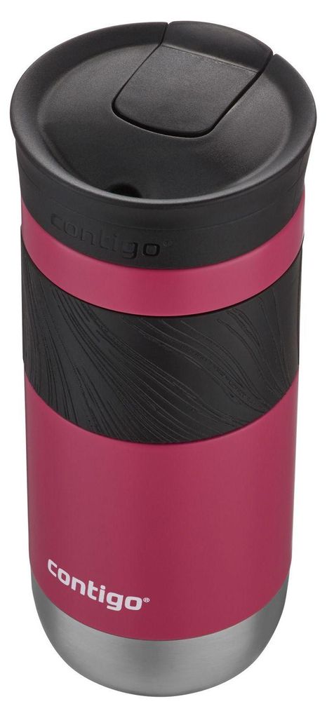 A studio shot of a Contigo travel mug.