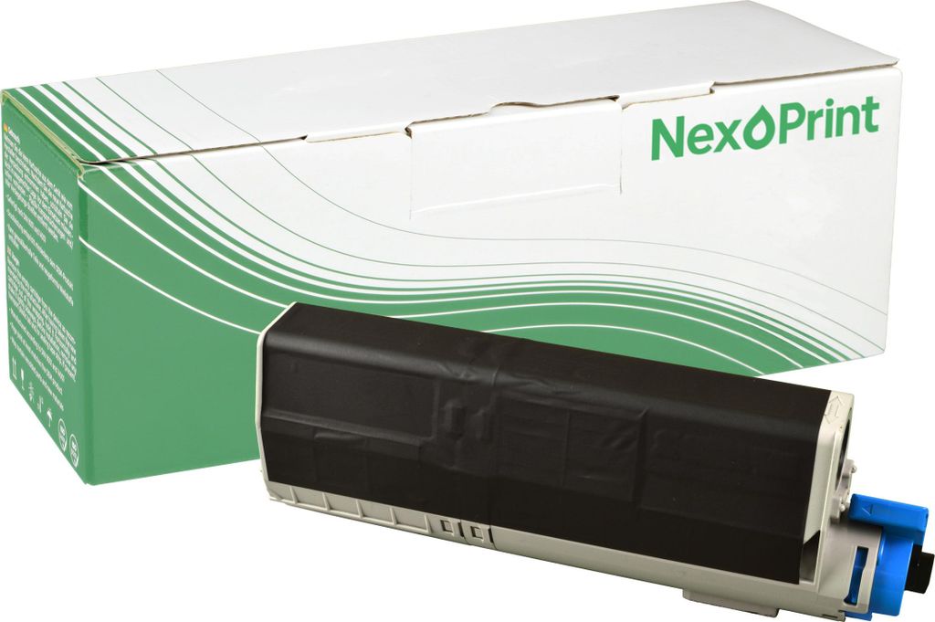 NexoPrint 46490608 schwarz Toner kompatibel zu Oki OKI C 542 DN OKI MC 563 DN OKI MC 573 DN schwarz 7750 Seiten