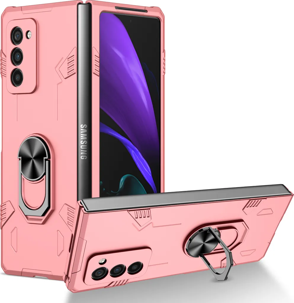 Custodia Su Misura Galaxy Z Fold 2 5G: PC Rigido Antiurto Rosa