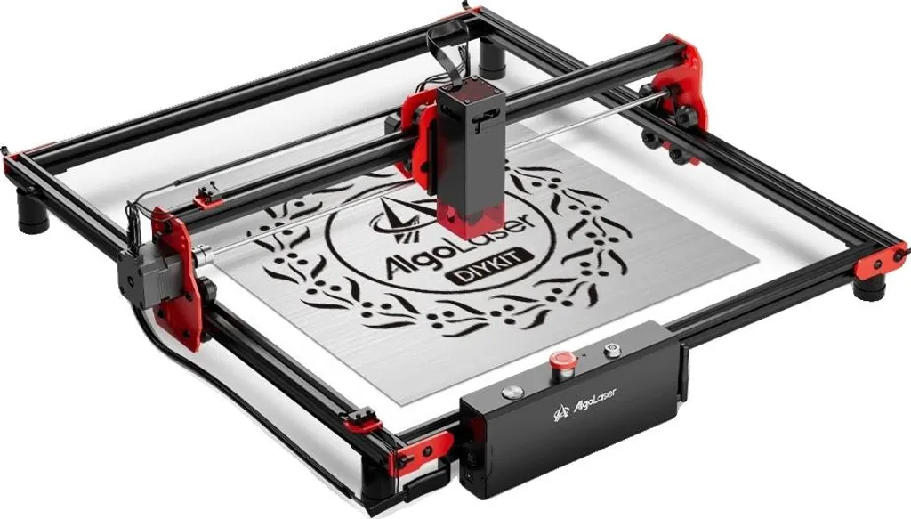 Machine de gravure laser 5,5 W polyvalente pour bois et cuir, Kit DIY