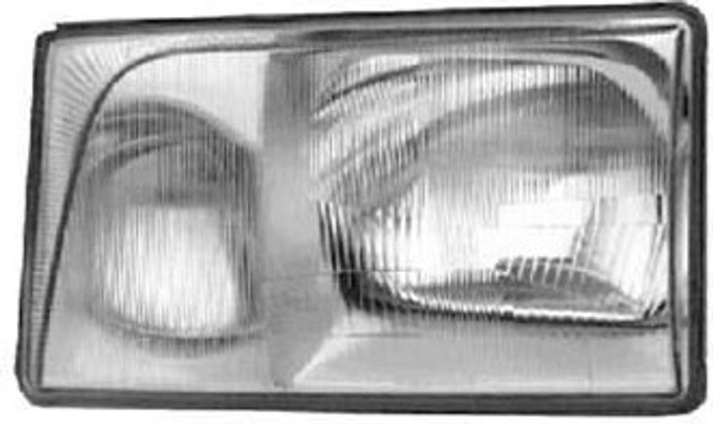VAN WEZEL Scheinwerferglas 3025977 Links passend für MERCEDES-BENZ E-Klasse Limousine (W124)