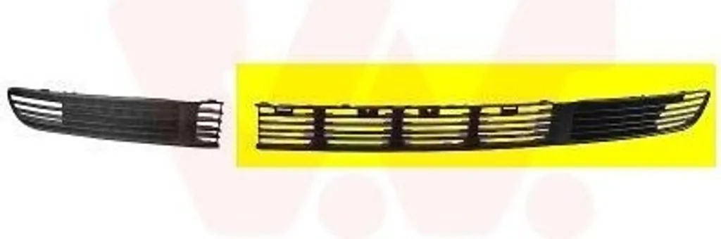 Grille de pare-chocs VAN WEZEL gauche pour VW Passat B5 96-00 - 5883591