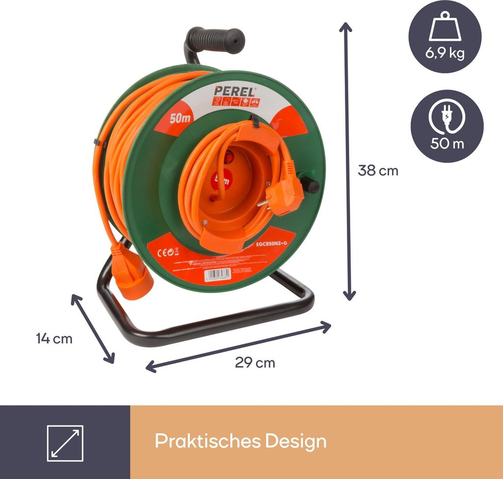 Perel Kabeltrommel, Innenbereich, Produktbild 6