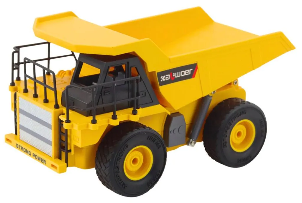 Véhicule de chantier télécommandé échelle 1:24, camion benne articulé LED