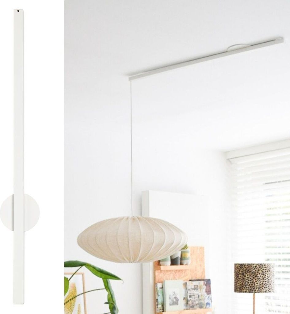 Lightswing® Single Mattweiß 110 cm - Für eine Hängelampe - Produktbild 