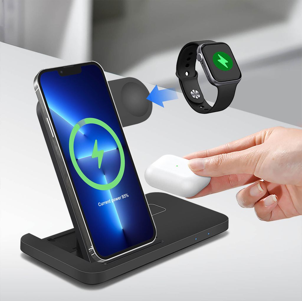 MMOBIEL Ladestation für iPhone, Apple Watch und AirPods - 3 Produktbild 8