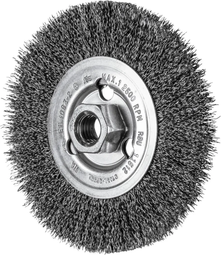 Brosse Circulaire Anti-Rouille M14 RBU 11512 - Finition Métal Rapide