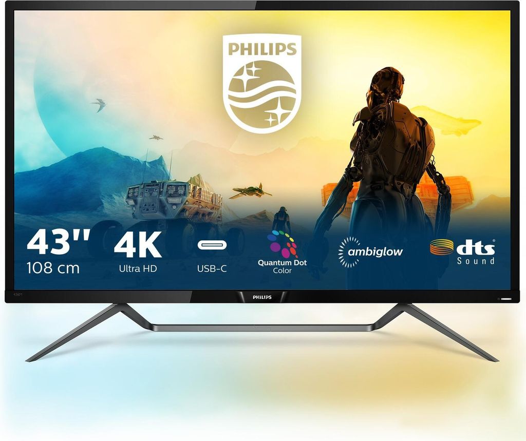 Philips Momentum 436M6VBPAB - Écran LED - 109,2 cm (43 Image du produit 