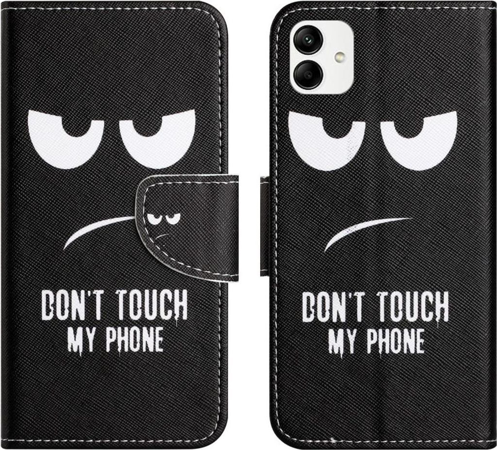 Motorola Moto G54 Hülle - Coverup Klapphülle - Don't Touch