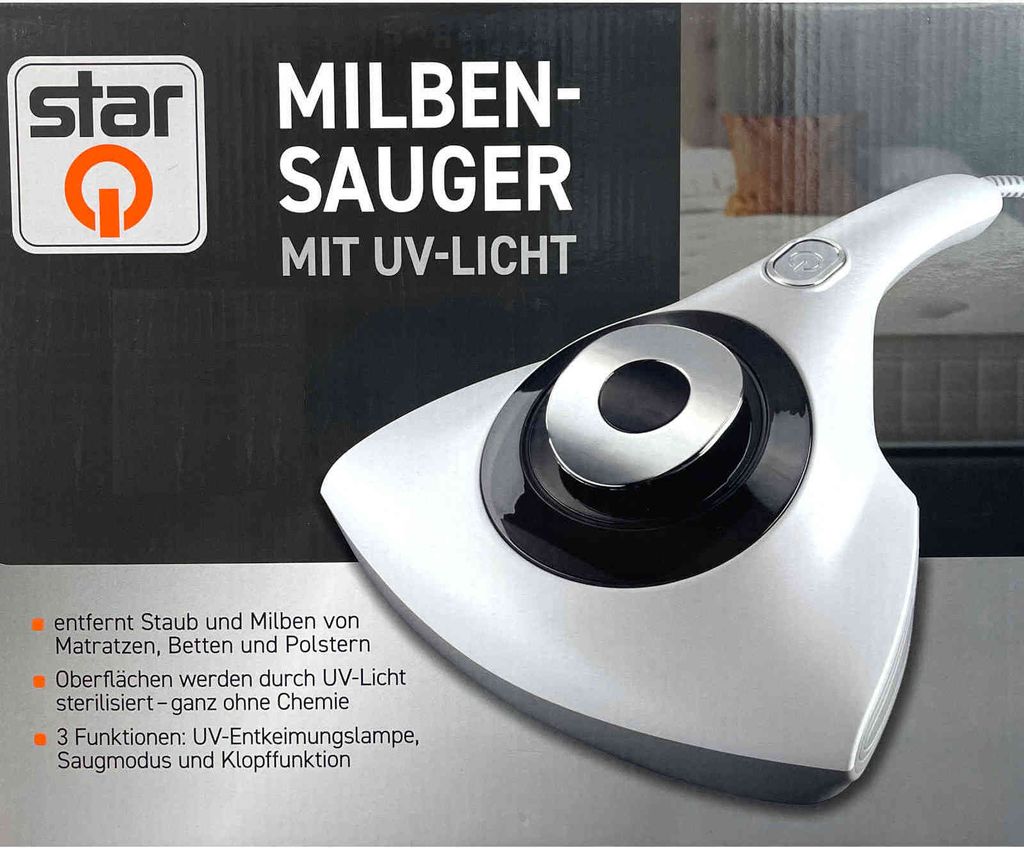 StarQ Milbensauger mit UV-Licht Produktbild 