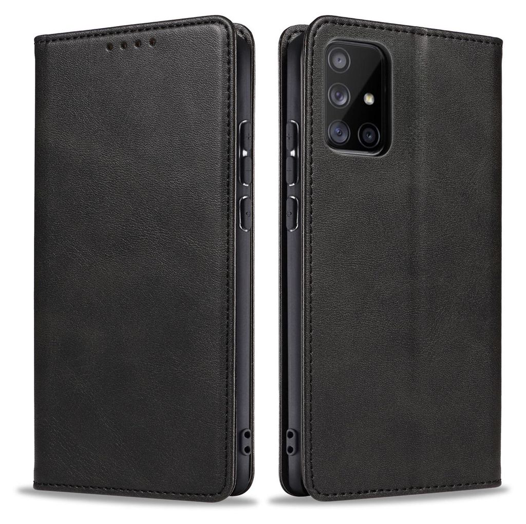 Handyhülle für Samsung Galaxy A71 Kunstleder Flip Cover Produktbild 