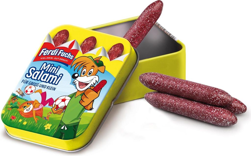 Erzi Ferdi Fuchs Minisalami in der Dose - Kaufladenzubehör Produktbild 
