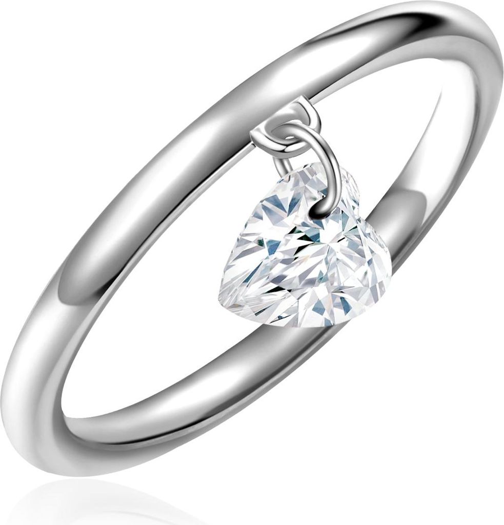 Ring Sterling Silber Topas weiß 56