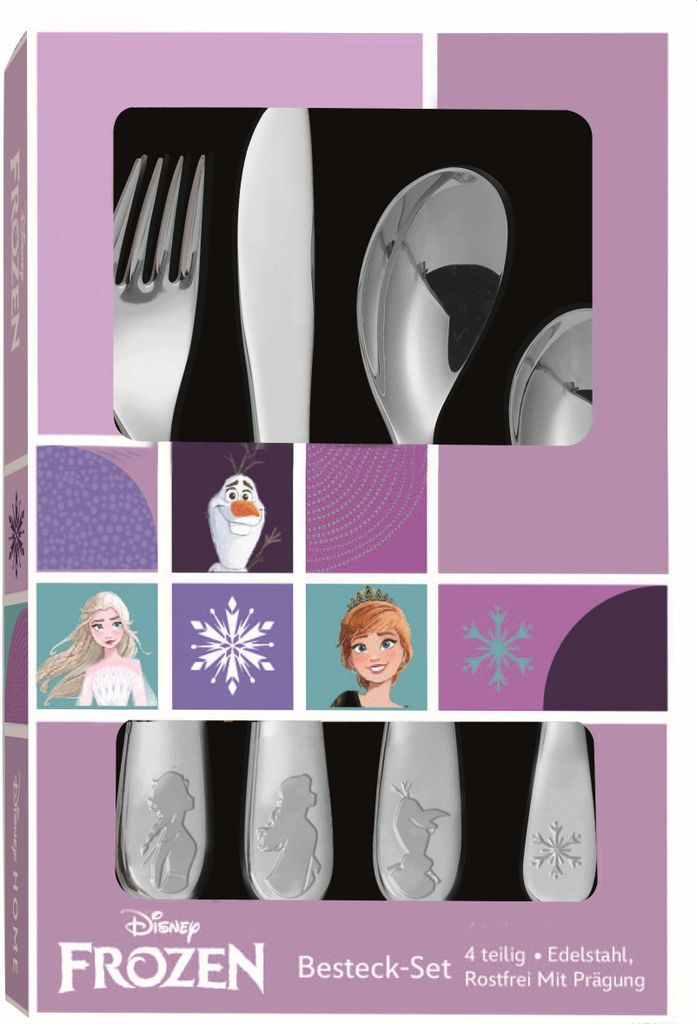 Frozen 4tlg Besteckset Edelstahl Produktbild 