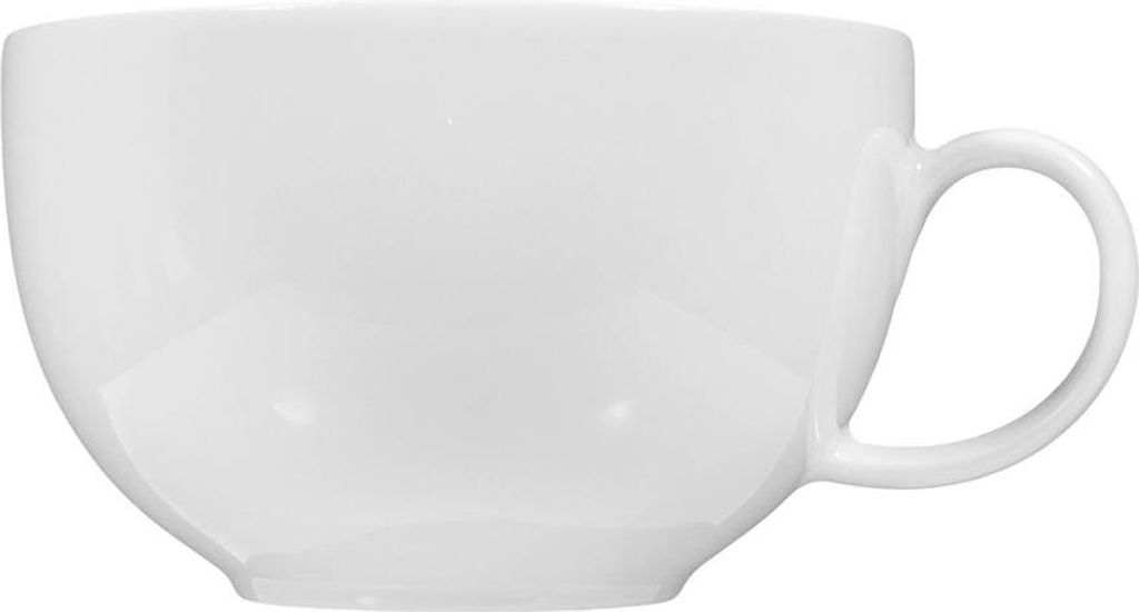 Seltmann Weiden Lido Weiß uni 3 Milchkaffeeobertasse 0,35 l - 1 Stück