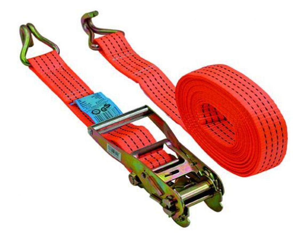 HM Müllner Zurrgurt 8 m 2-teilig Spitzhaken Breite 50mm Länge 7,5m + 0,5m R202G