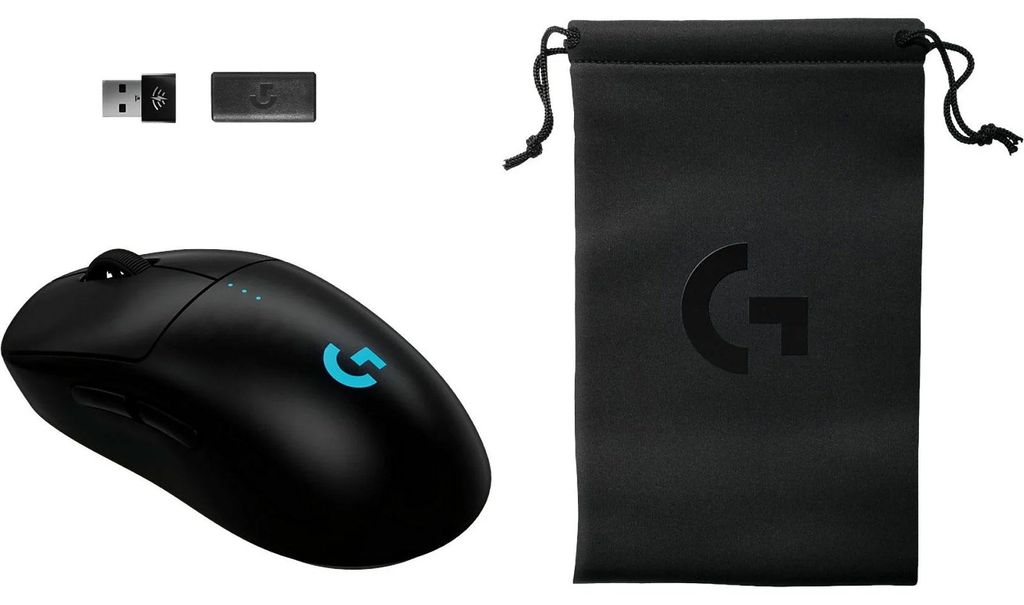 Logitech G PRO 2 LIGHTSPEED Mouse, ambidextre, optique, RF Image du produit 