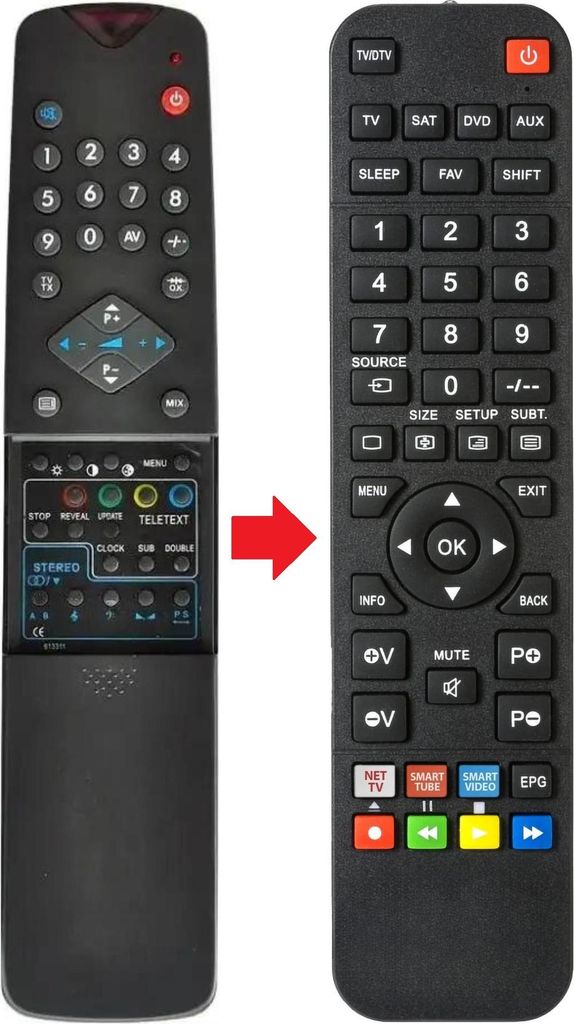 Fernbedienung passend für CROWN RC613311