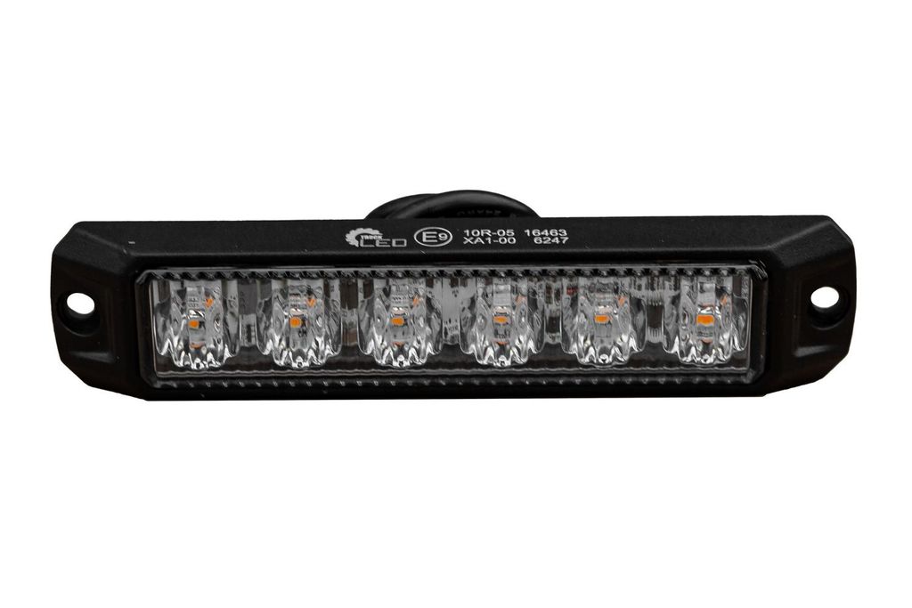 Blinkender LED-Warnstrahl 7W gelb LW0042 Produktbild 