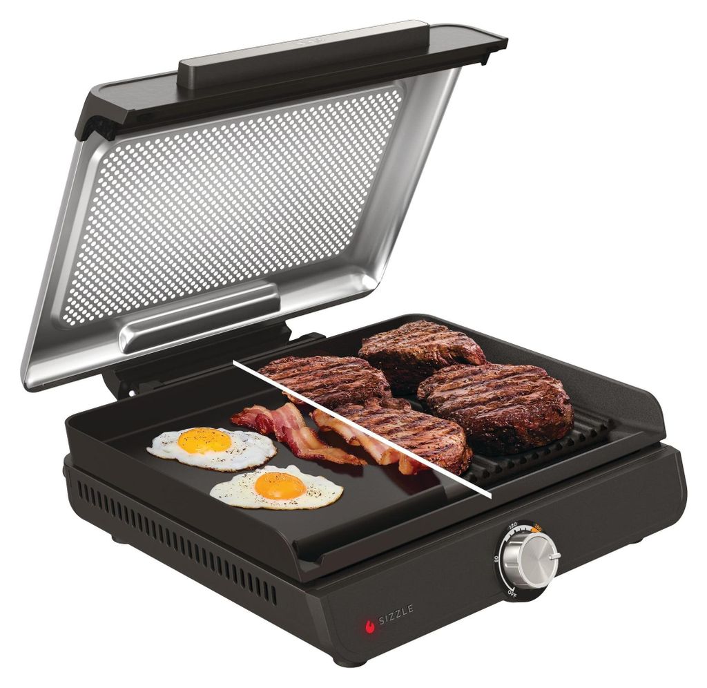 Ninja Sizzle GR101EU Elektrische grill en plancha 2-in-1, Productafbeelding 