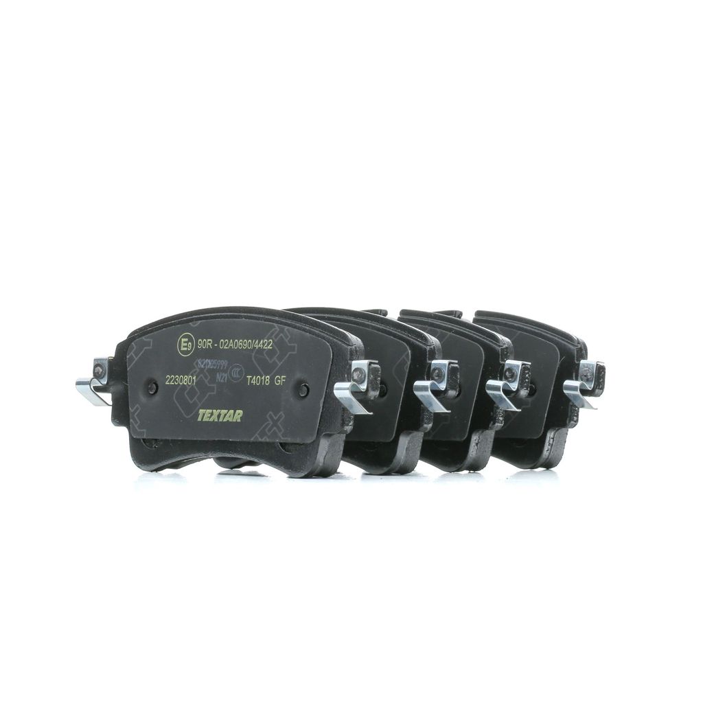 TEXTAR Bremsbeläge Satz Hinten für VW Touareg (CR7) 2230801