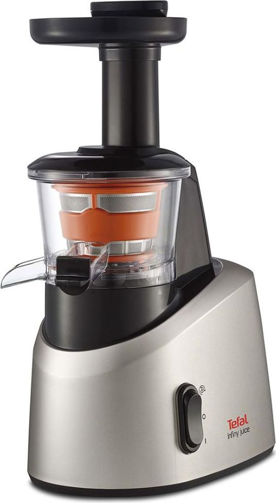 Tefal Infiny Juice ZC255B, Entsafter, Grau, Silber, 0,8 l, Produktbild 