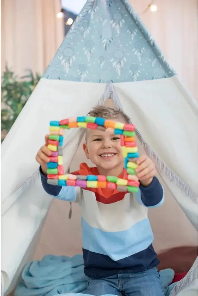 Jeu de Construction Naturel PlayMais XL avec Guide Modèles Animaux - 2