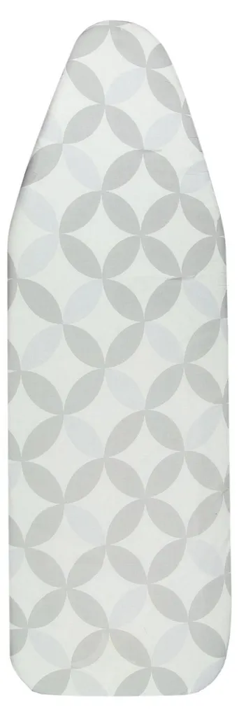 Housse coton 48 x 140 cm pour table à repasser avec clip de serrage gris