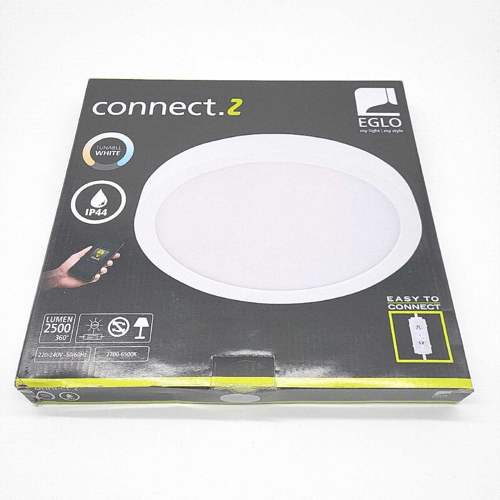 EGLO connect.z Smart-Home LED Bad-Deckenlampe Fueva-Z, Ø Produktbild 