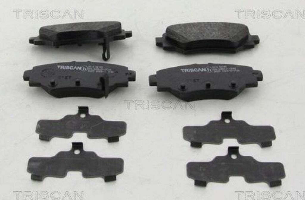 TRISCAN Bremsbelagsatz, Scheibenbremse Hinten 8110 50189