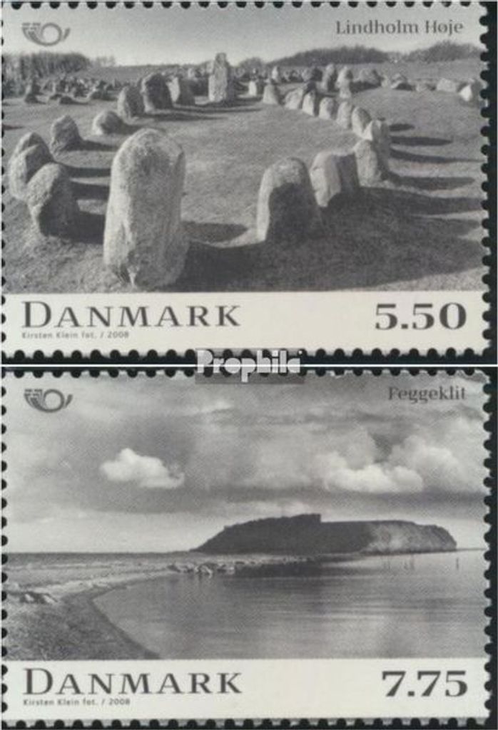 Briefmarken Dänemark 2008 Mi 1495-1496 (kompl.Ausg.) postfrisch NORDEN