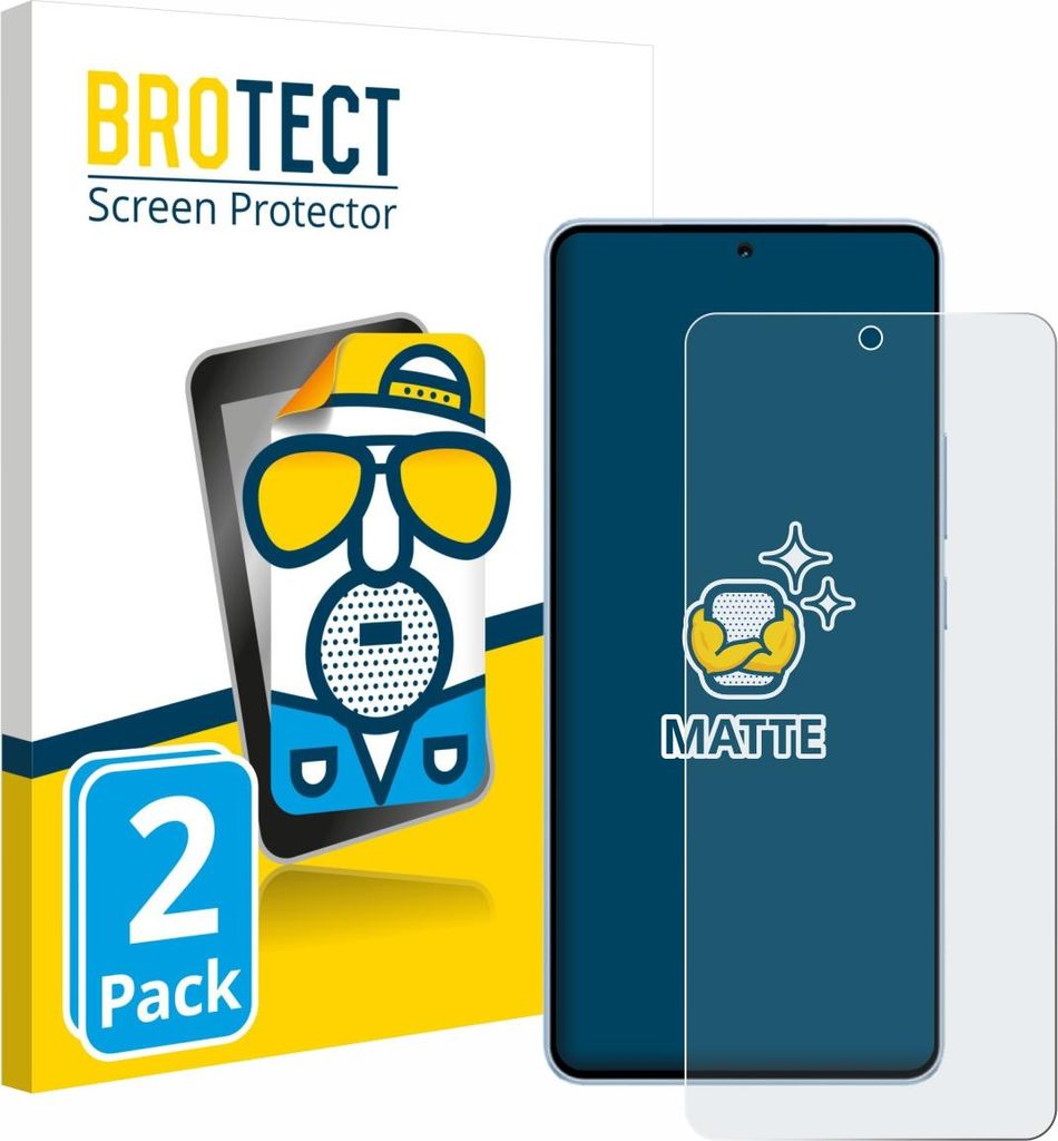 2x BROTECT Schutzfolie für Vivo iQOO Neo 10R Displayschutz Displayschutzfolie Folie Matt Entspiegelungsfolie