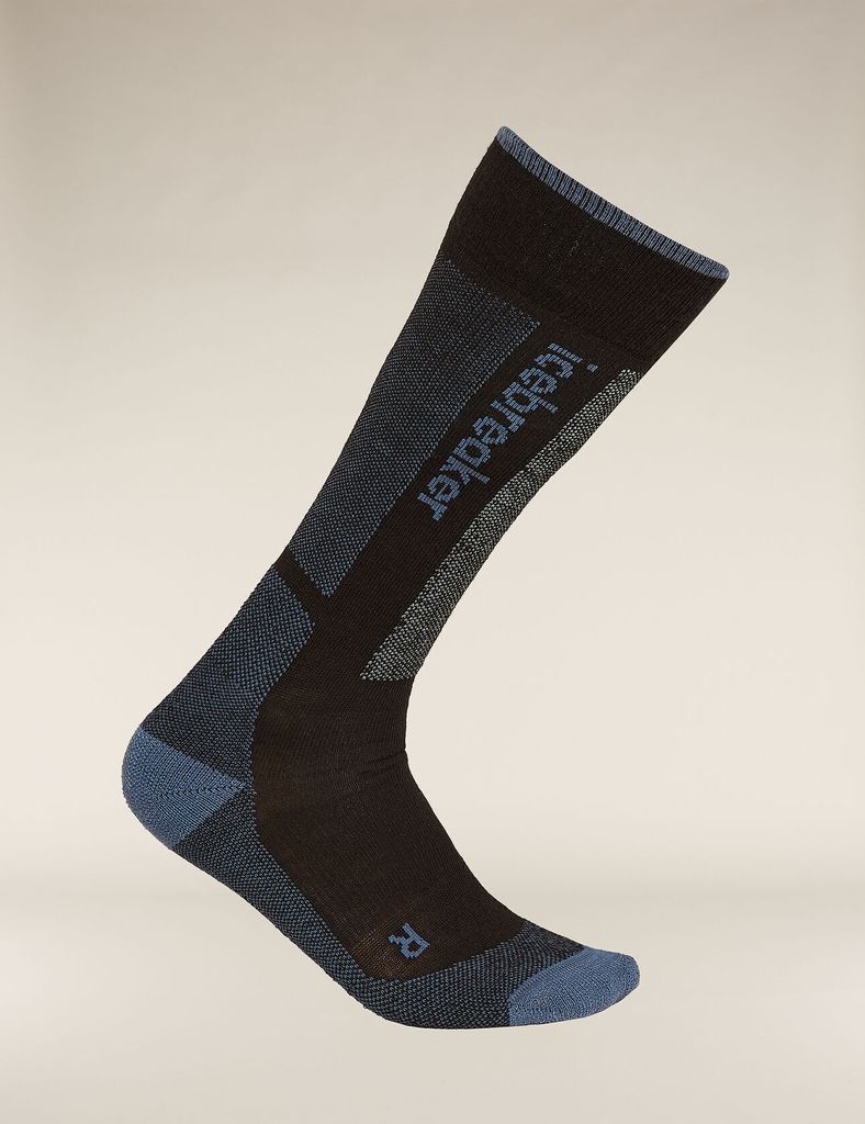 ICEBREAKER W Mer Ski+ Light OTC BLACK/DAWN M