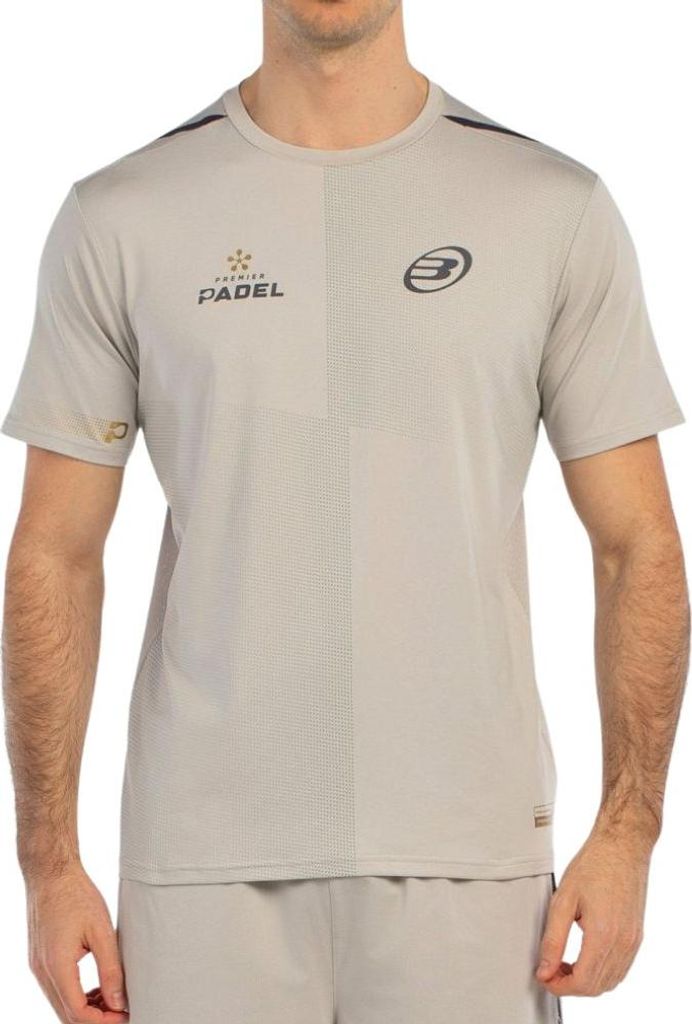 Bullpadel Shirt Buque Padel Herren Grau