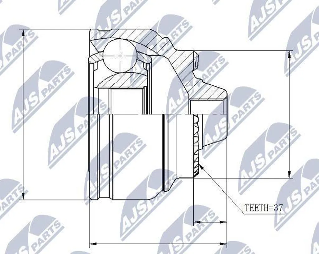 Joint d'étanchéité de transmission OE 31607618681 pour BMW Série 6 F12