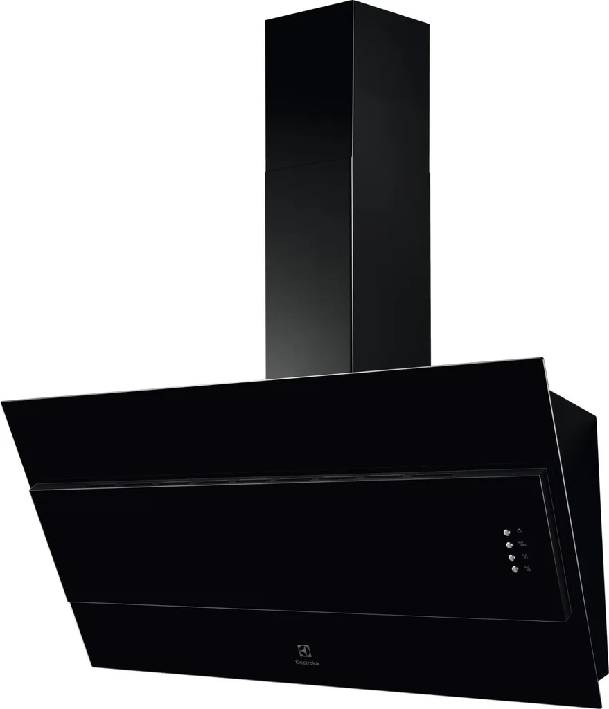 Hotte de cuisine inclinée 90cm Electrolux LFV319K avec moteur 600m3/h