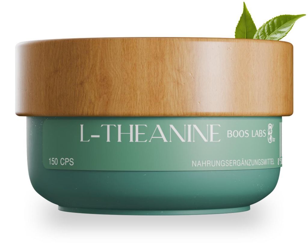BOOS LABS L Theanin Aminosäure I 400mg I 150 vegane Kapseln Produktbild 