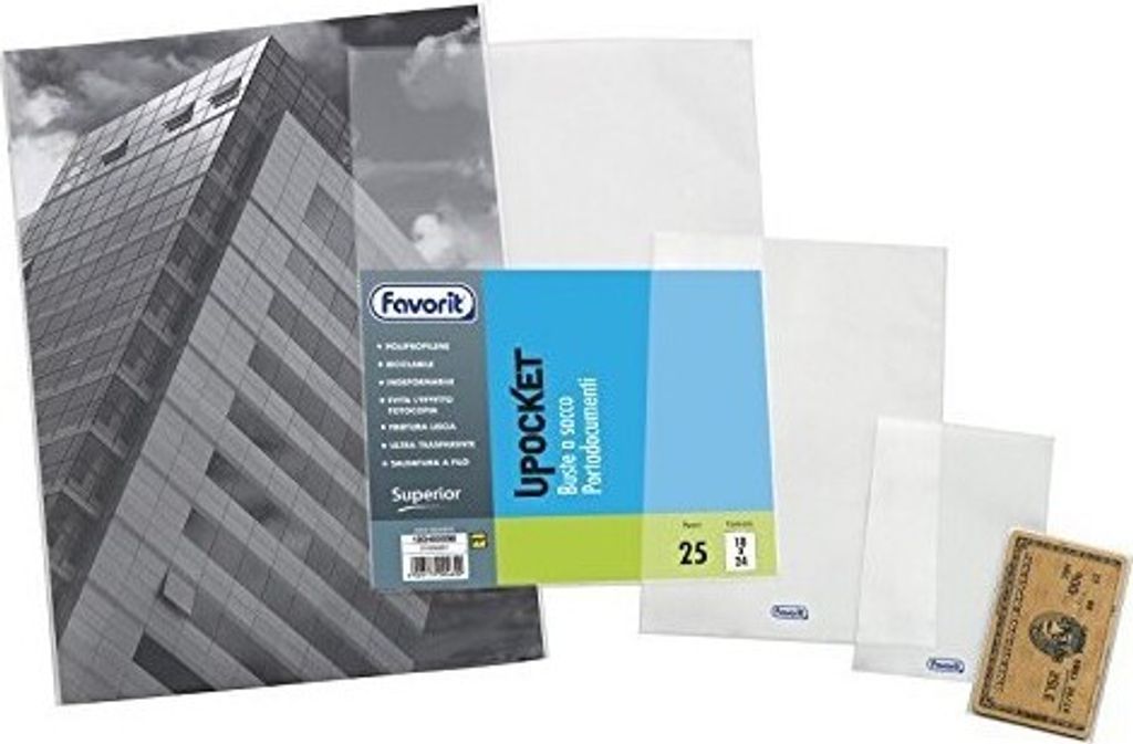 Favorit 100460086 Sammelmappe Polypropylen (PP) Transparent