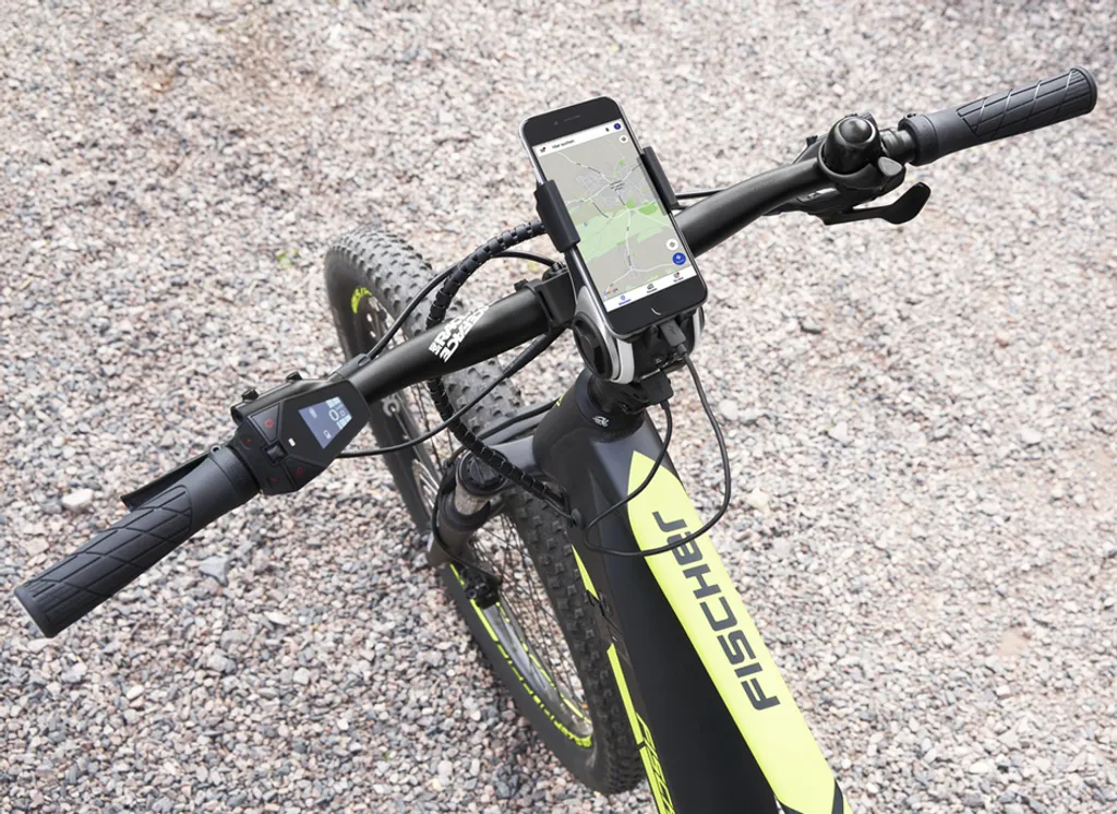 FISCHER Support Multimédia Smartphone Vélo Box avec Écran Tactile - 24