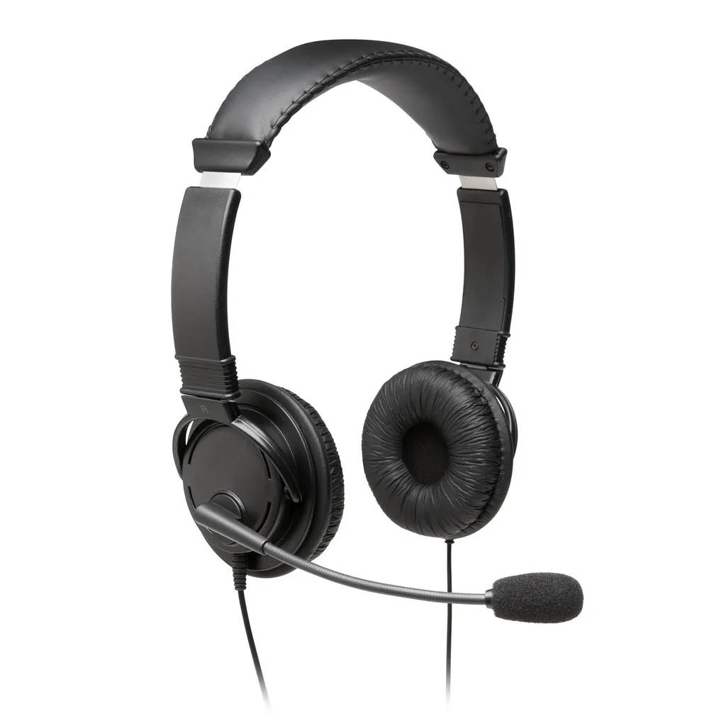 Casque Kensington USB-A Confortable avec Micro et Réglage du Volume