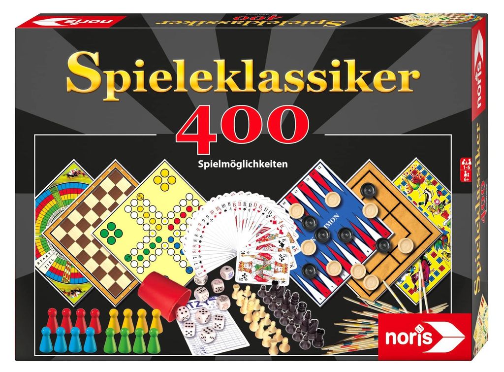 Noris - Spelencollectie met 400 verschillende spelvarianten Productafbeelding 