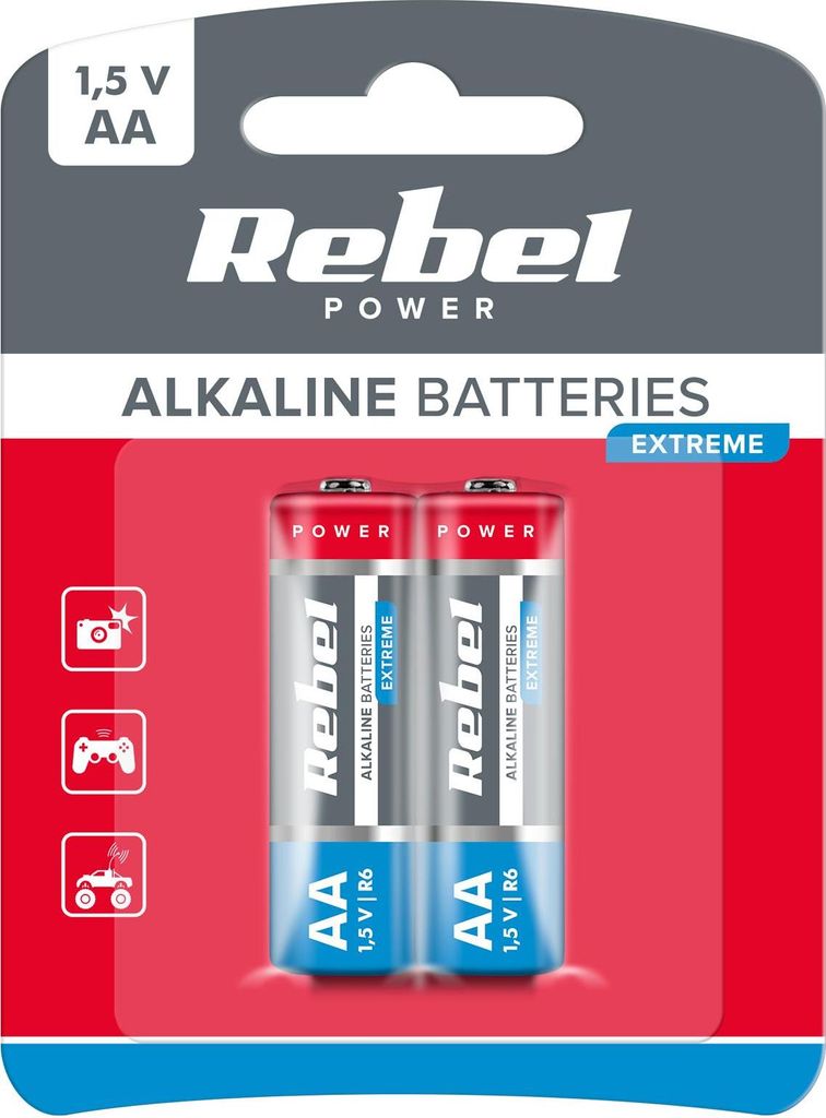 Vipow Extreme AA Alkaline-Batterien