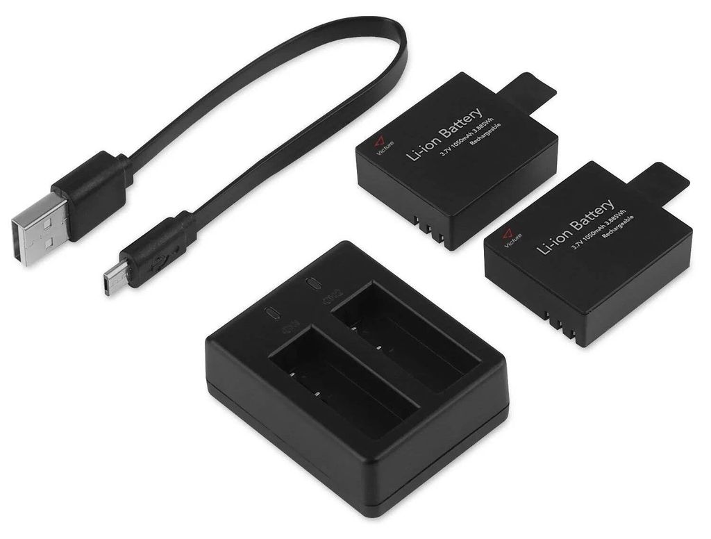 Victure CS8060 Batterie per videocamera d'azione 1050 mAh Immagine del prodotto 
