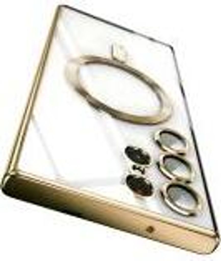 Samsung Galaxy S24 Magsafe TPU mit Kameraglas Gold