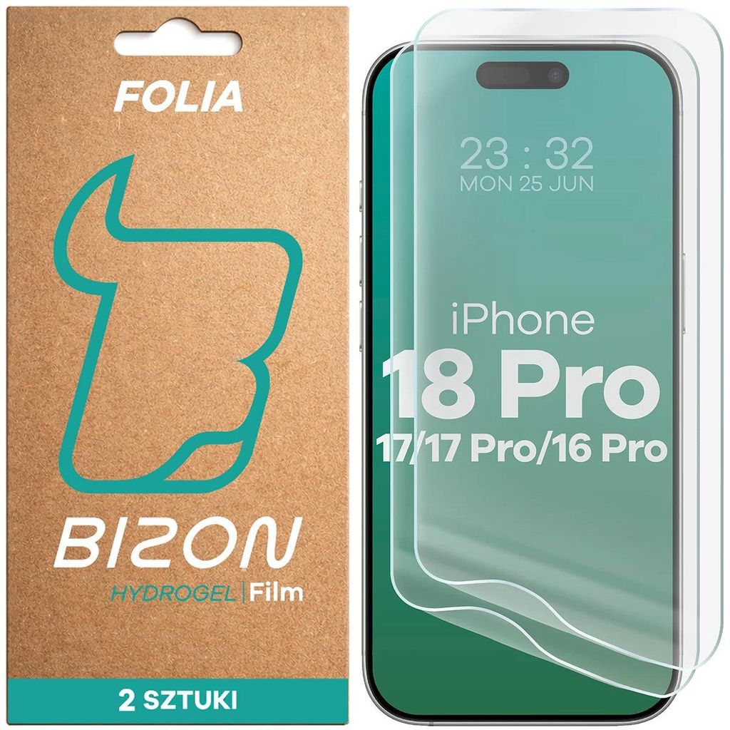 Folia hydrożelowa na ekran Bizon Glass Hydrogel Front do Produktbild 
