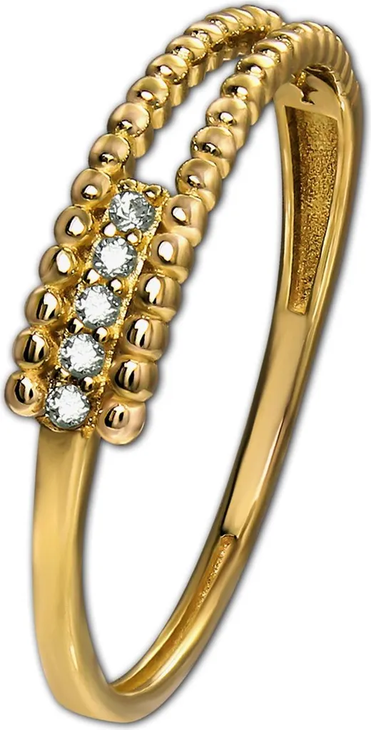 Bague Elégante en Or Jaune pour Femme Idéale pour Soirée et Quotidien