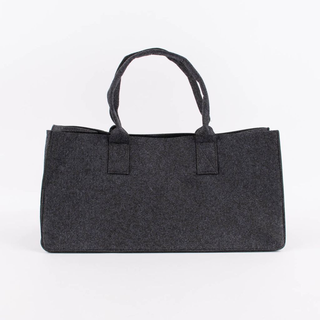 Aufbewahrungstasche Filz hellgrau oder dunkelgrau 50x25x25cm