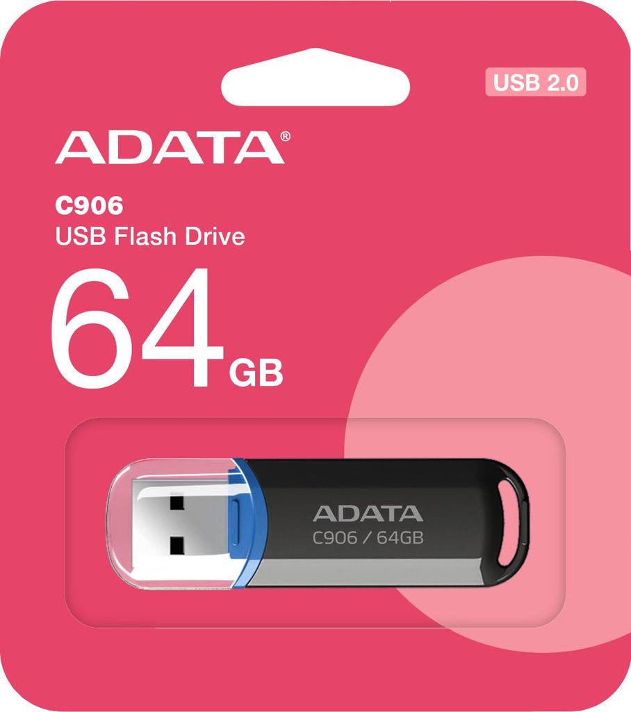 Adata C906 64gb Usb-stick Durchsichtig Durchsichtig One Size