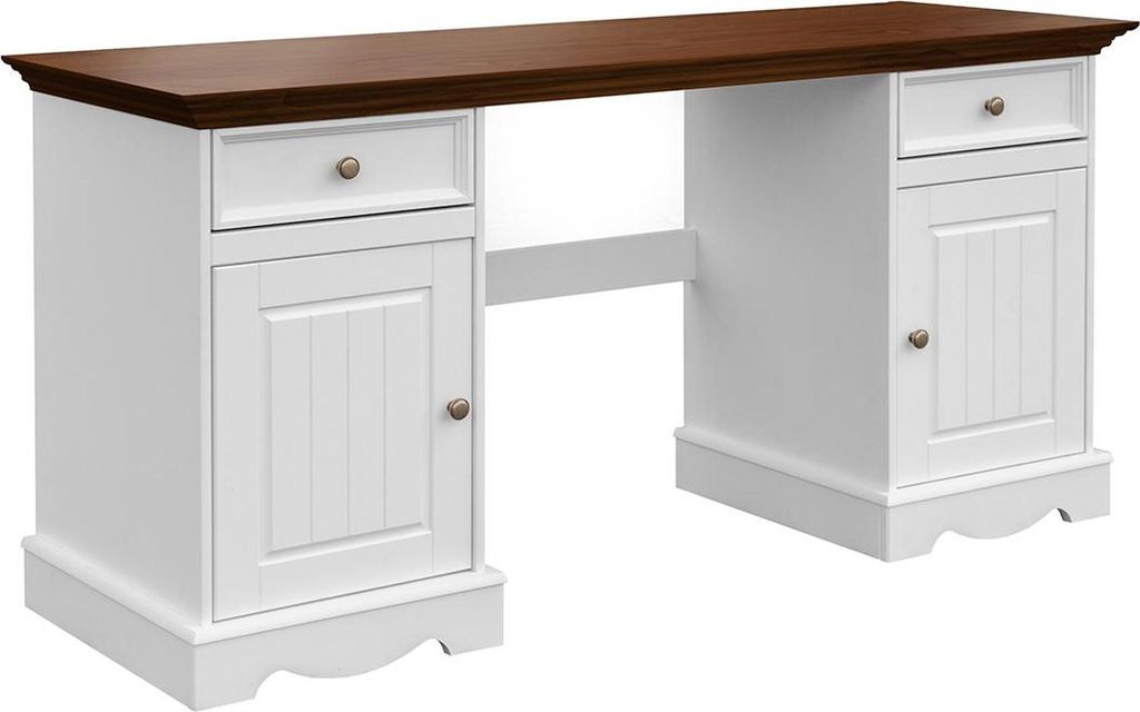 Schreibtisch Design Italien Stil Möbel Klassisch Luxus Büro Tisch Stuhl Landhaus